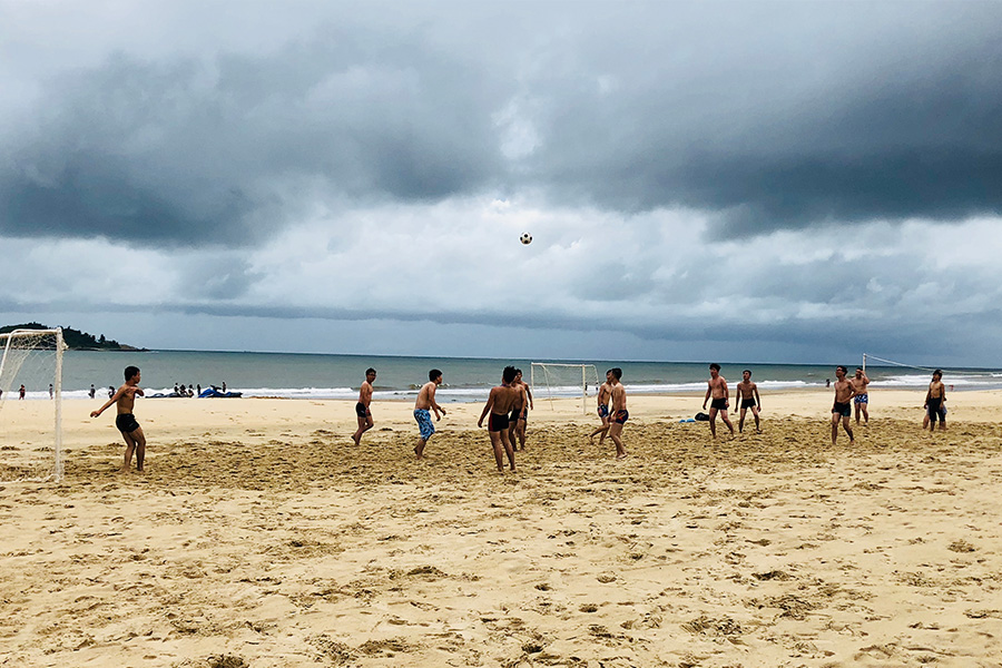 碧海藍天海陵島